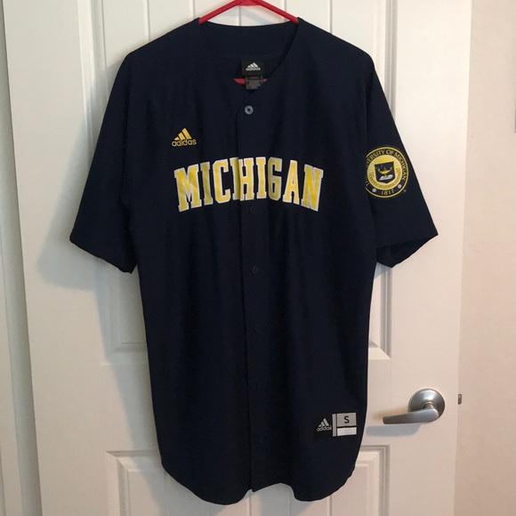 university of michigan baseball jersey